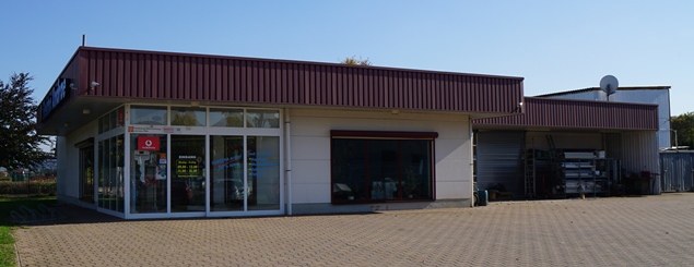 Geschäftsgebäude von Elektro Andrae